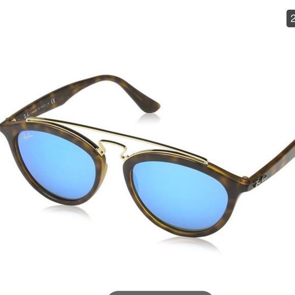Ray-Ban Accessories - Ray Ban Gatsby II Blue Mirrored Lens